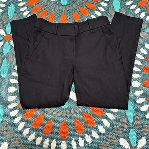 Loft petite Marissa Skinny size 0p black work pants never worn